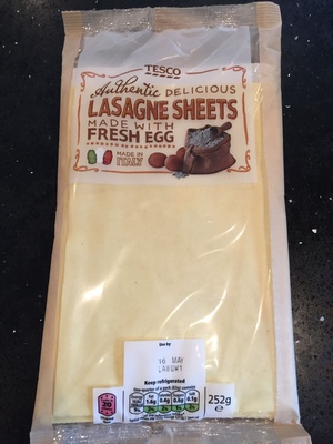 Lasagne sheets - 5054402585363