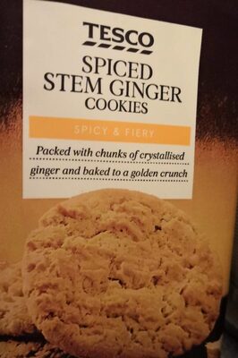 Spiced stem ginger cookies. - 5054402920898