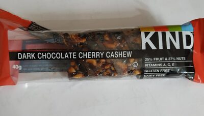 Dark chocolate cherry cashew - 5054678300073