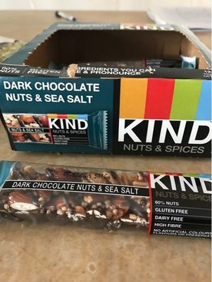 Dark Chocolate Nuts And Sea Salt - 5054678301001