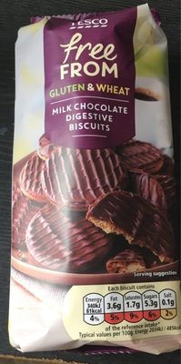 Milk chocolate digestive biscuits - 5054775347278