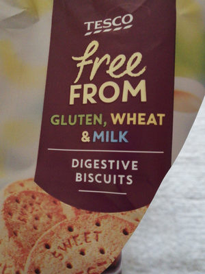 Free FROM Gluten, Wheat & MilkDigestive Biscuits - 5054775347421