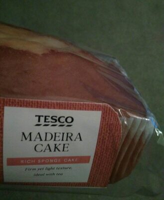 Madeira cake tesco - 5054775601929