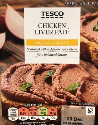 Chicken liver pâté - 5054775703302