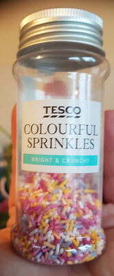 Tesco colourful sprinkles - 5054775859283