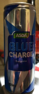 Blue charge energy drink - 5054781553175