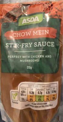 Chow Mein Stir-Fry Sauce - 5054781796695