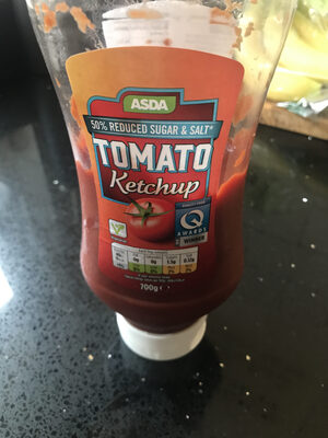 50% reduced sugar & salt Tomato Ketchup - 5054781844839