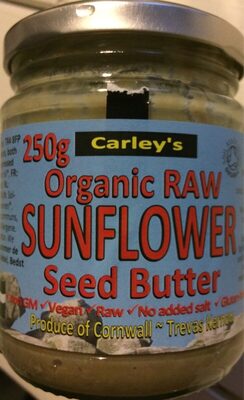 Organic raw sunflower seed butter - 5055052617664
