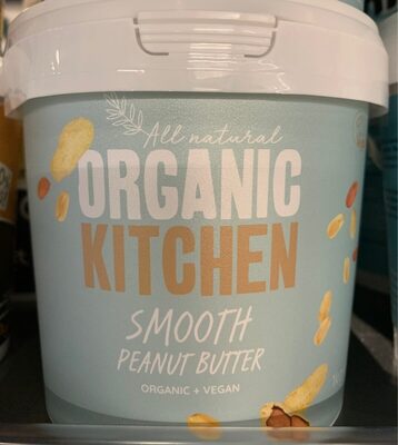 Organic kitchen smooth peanut butter - 5055177536451