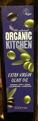 Organic Kitchen extra virgin olive oil - 5055177536512