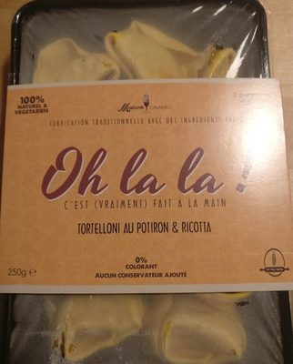 Tortellini au potiron et ricotta - 5055430400017