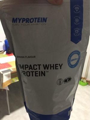 Myprotein Impact Whey Protein Banana 1000 GM - 5055534302583