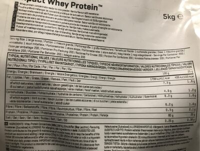 Impact Whey Protein - 5055534302958