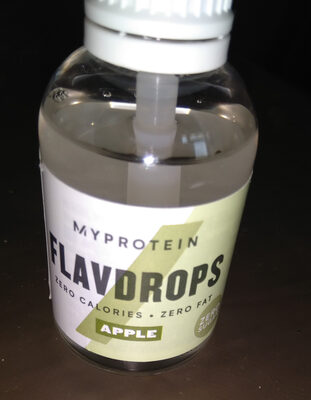 Myprotein Flavdrops, Apfel, Aromatropfen, 2 X - 5055534306468