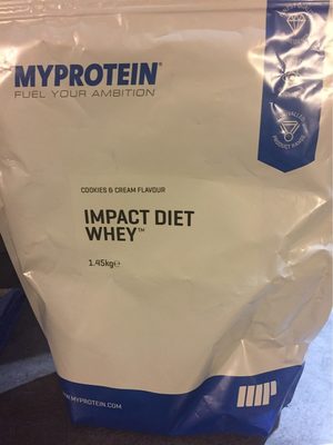 Myprotein Impact Diet Whey Cookies & Cream - 5055534317259