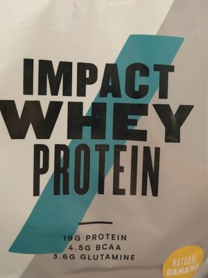 Impact Whey , Natural Banana - 5055534320204