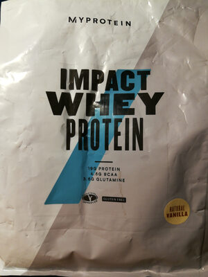 Impact Whey Protein - 1000G - Natural-vanille - 5055534320280