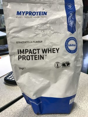 Impact Whey Protein, saveur Stracciatella - 5055534337219