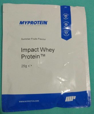 Impact Whey Protein Summer Fruits (échantillon) - 5055936818620