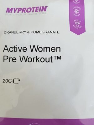 Active Women Pre Workout - 5055936867727