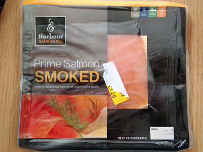 Harbour Salmon Co. Prime Salmon Smoked Over Oak & Beech Wood Chips - 5055946000510