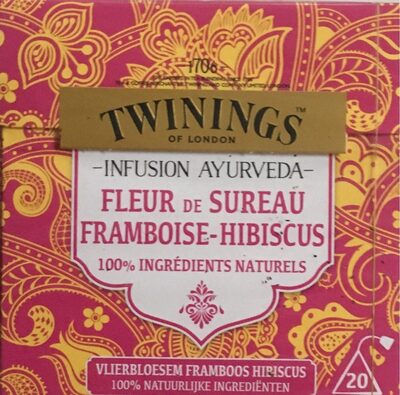 Infusion ayurveda fleur de sureau framboise hibiscus - 5055953903040