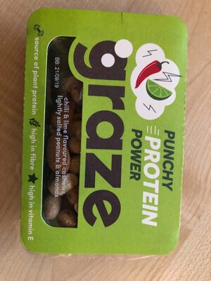 Graze Punchy Protein Power Nuts - 5055958700491