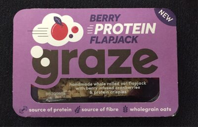 Berry Protein Flapjack - 5055958702297