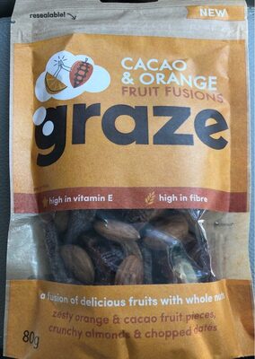 Cacao & Orange Fruit Fusions - 5055958702686