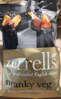 Tyrrells Golden Swanky Vegetable Crisps - 5056051801290