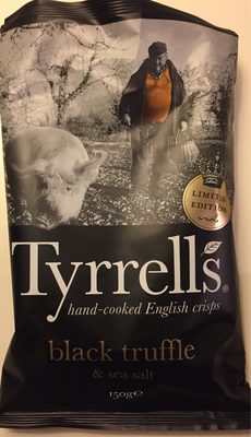 Limited Edition Black Truffle & Sea Salt Hand-Cooked English Crisps - 5056051802266