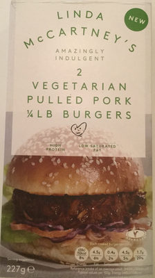 Vegetarian pulled pork burger - 5056053300043