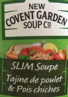 SLIM Soupe - Tajine de poulet & Pois chiches - 5056053302115