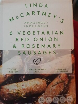 Vegetarian Red Onion & Rosemary Sausage - 5056053304720