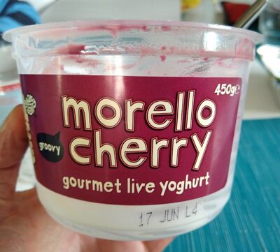Morello cherry gourmet love yoghurt - 5056138200053