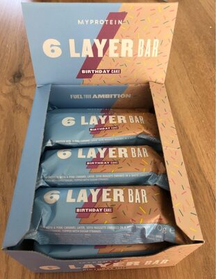 6 Layer Bar - Birthday Cake - 5056281161874