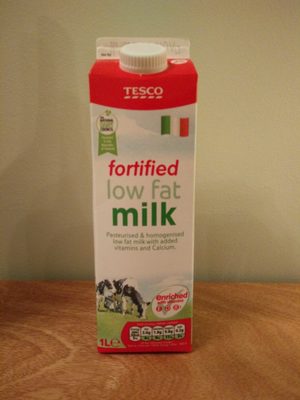 Fortified Low Fat Milk - 5057008003620