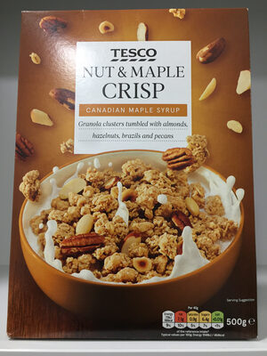 Tesco Four Nut And Maple Crisp - 5057008100664