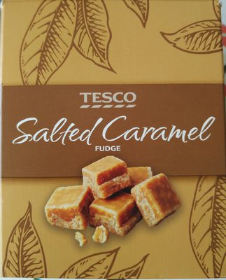 Tesco Salted Caramel Fudge - 5057008191709