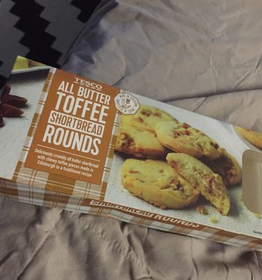 All butter toffee shortbread round - 5057008968271