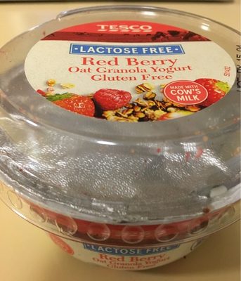 Red berry Oat Granola Yogurt. Gluten free. - 5057373086754