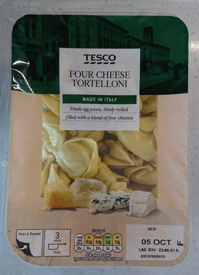 Four Cheese Tortelloni - 5057545807217