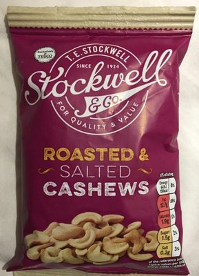 Roasted and salted cashew - 5057753654504