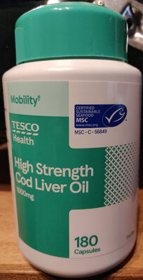 High Strength Cod Liver Oil - 5057753883003