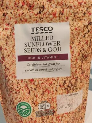 Milledd sunflower seeds & goji - 5057967014200