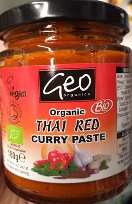 Geo Organ Curry Paste Thaired - 5060005460570