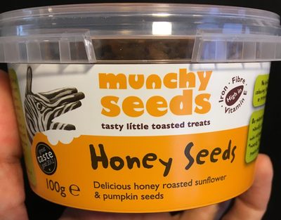 Munchy Seeds Honey Seeds 100G - 5060013265112