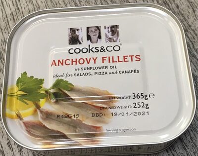 Anchovy fillets - 5060016800068