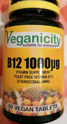 Veganicity Vitamin B12 - 5060025265971